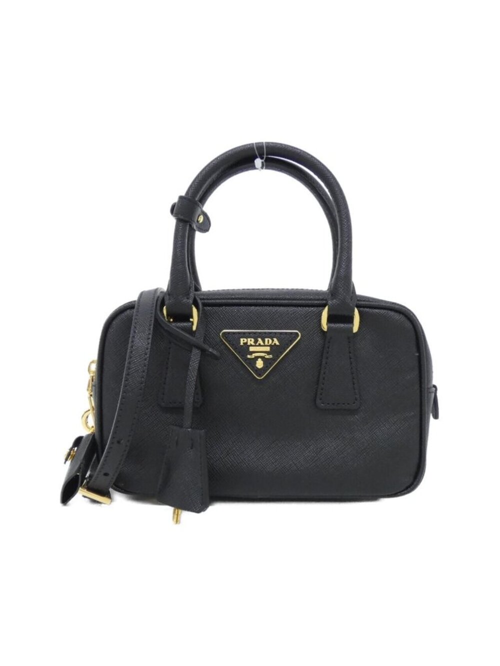 Prada Bag Handbag Gold